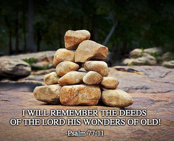 scripture stones of remembrance